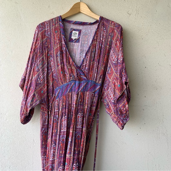 Anthropologie lovely dress with bell sleeves. - Picture 3 of 13